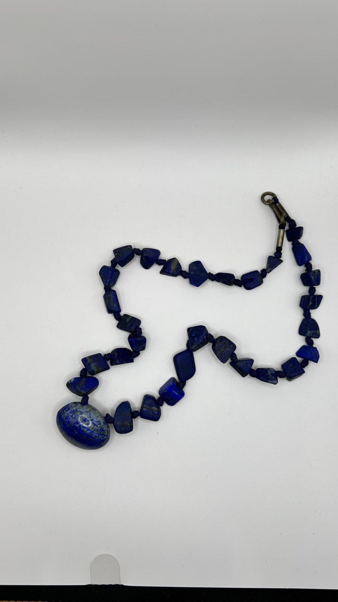 Lapis Lazuli Necklace | Sourced from the World's Oldest Mine | Handmade Deep Blue Gemstone Necklace, Gift for Women, Beaded Necklace